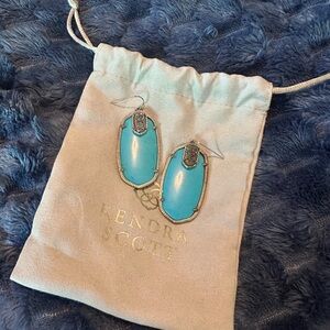 Kendra Scott Blue Drop Earrings